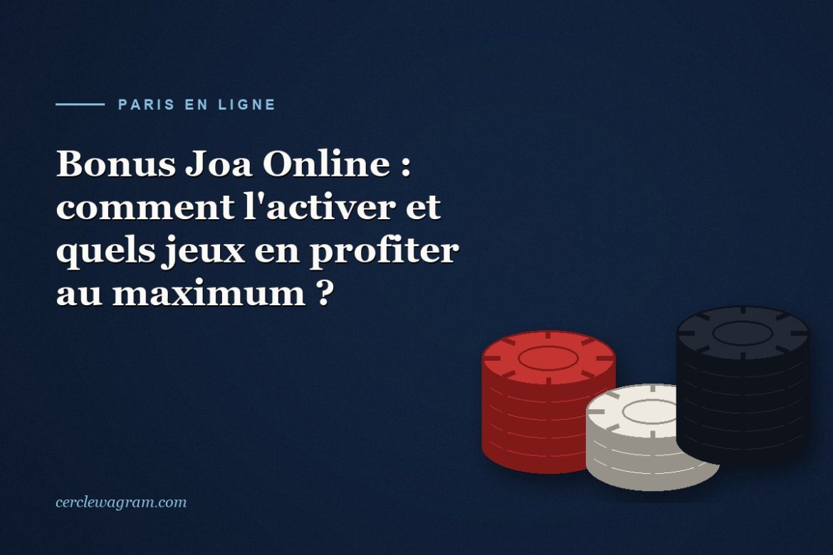 Bonus JOA Online et fermeture de l activite de paris sportifs JOABET